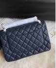 Сумка Large Classic Grained Calfskin Bag Blue